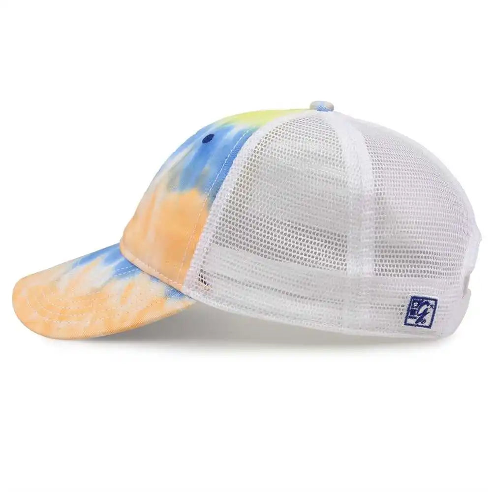 The Game Gb470 Lido Tie Dyed Trucker Cap Sunrise Multi Colored / 6 5/8’’ 7