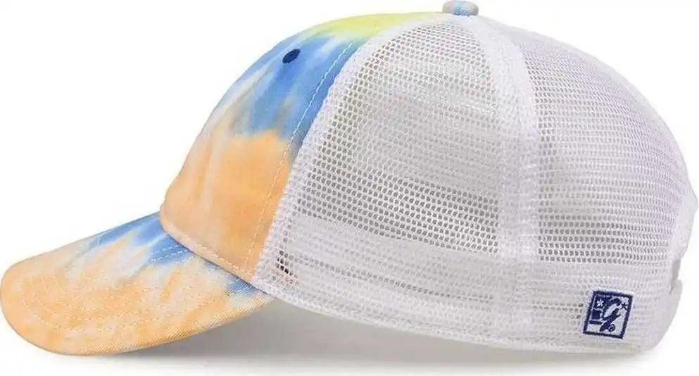 The Game Gb470 Lido Tie Dyed Trucker Cap Sunrise Multi Colored / 6 5/8’’ 7
