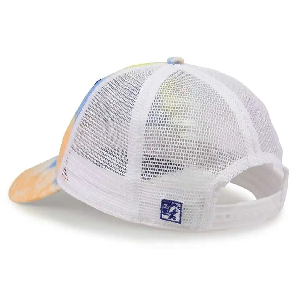 The Game Gb470 Lido Tie Dyed Trucker Cap Sunrise Multi Colored / 6 5/8’’ 7