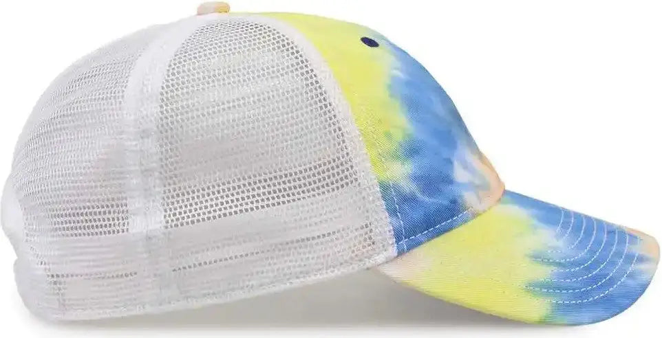 The Game Gb470 Lido Tie-dyed Trucker Cap - Sunrise
