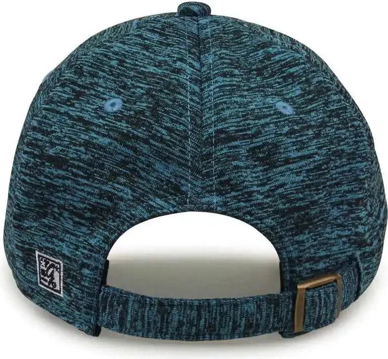 The Game Gb477 Peppered Heather Cap - Blue