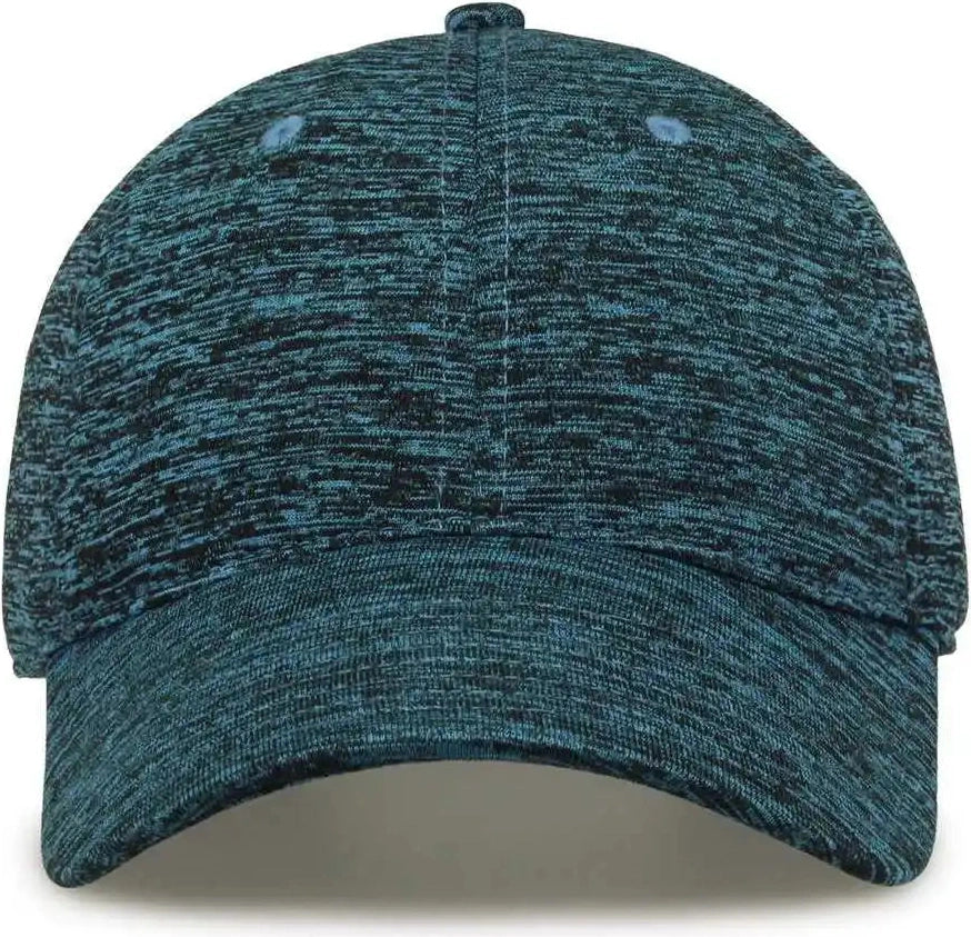 The Game Gb477 Peppered Heather Cap - Blue