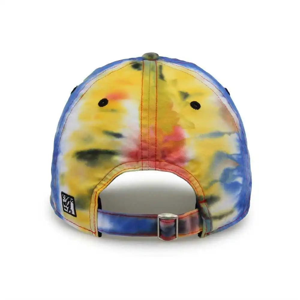 The Game Gb482 Asbury Tie Dyed Twill Cap Black Rainbow Multi Colored / 6 5/8’’ 7