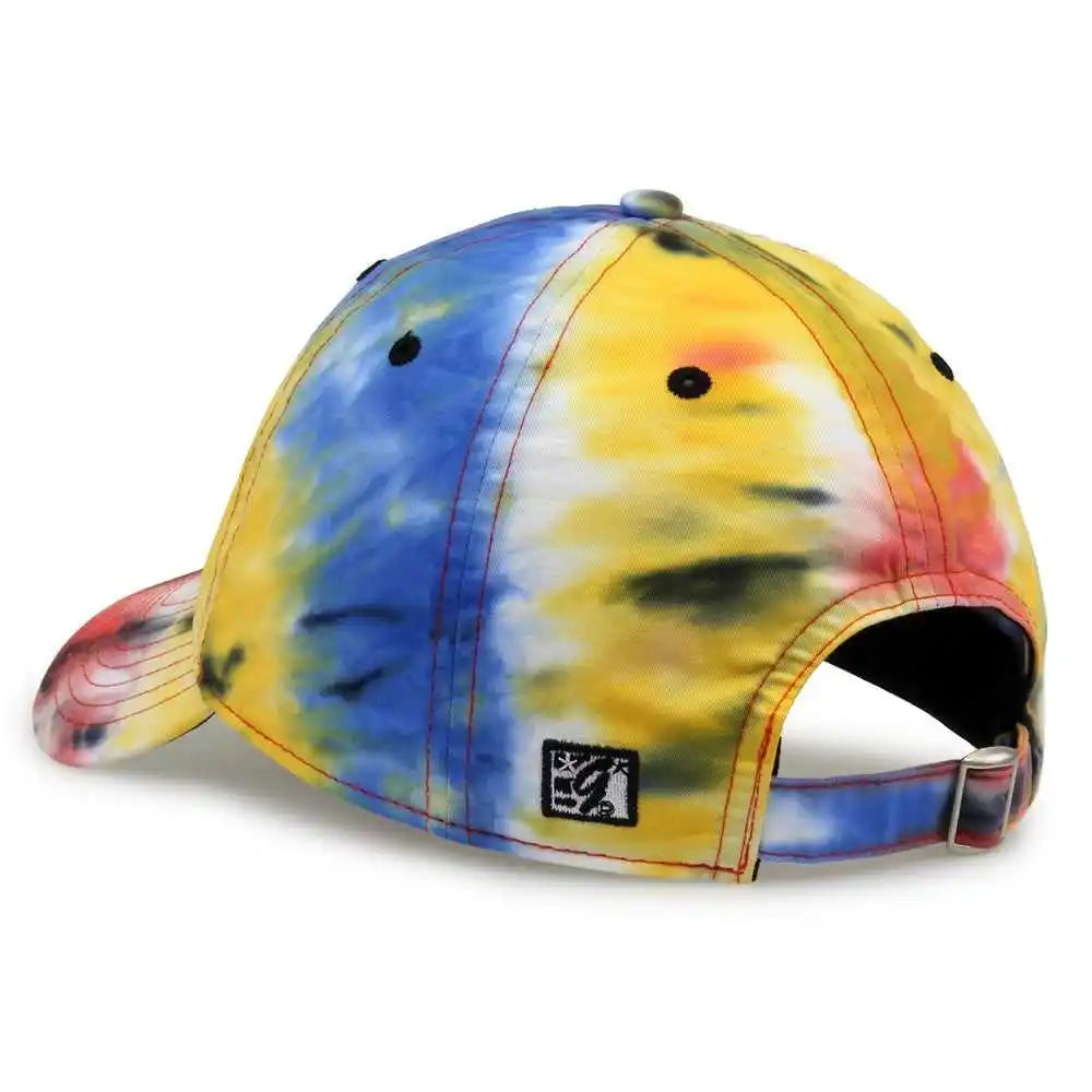 The Game Gb482 Asbury Tie Dyed Twill Cap Black Rainbow Multi Colored / 6 5/8’’ 7