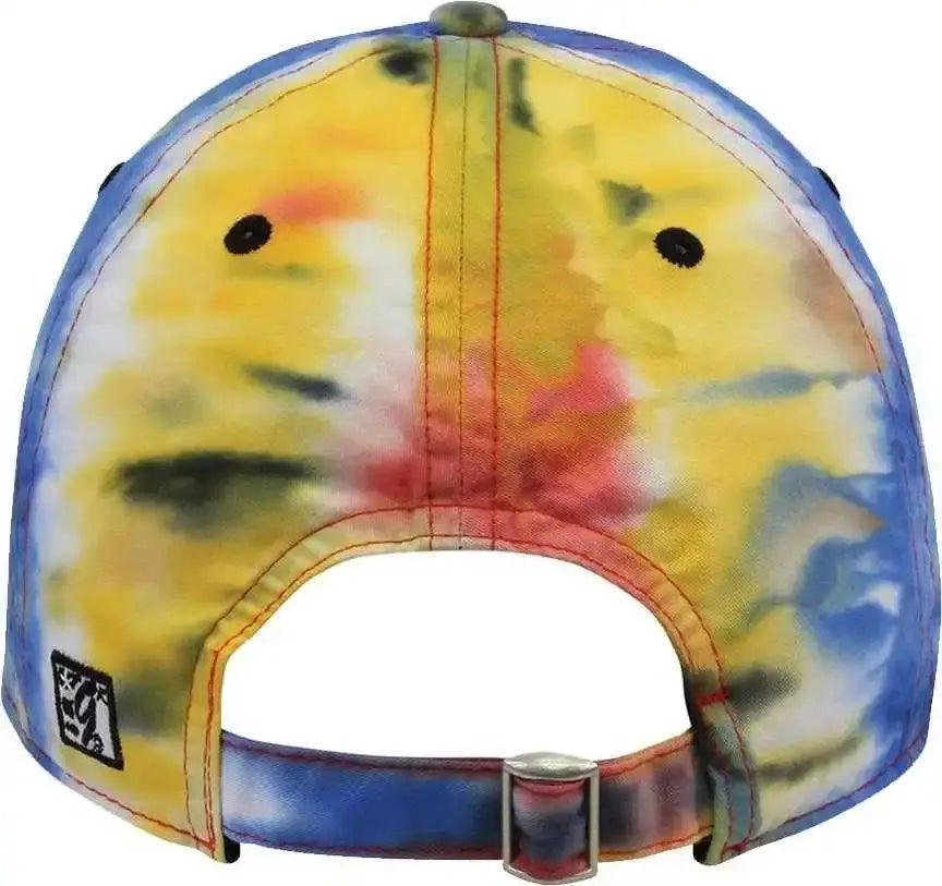 The Game Gb482 Asbury Tie-dyed Twill Cap - Black Rainbow