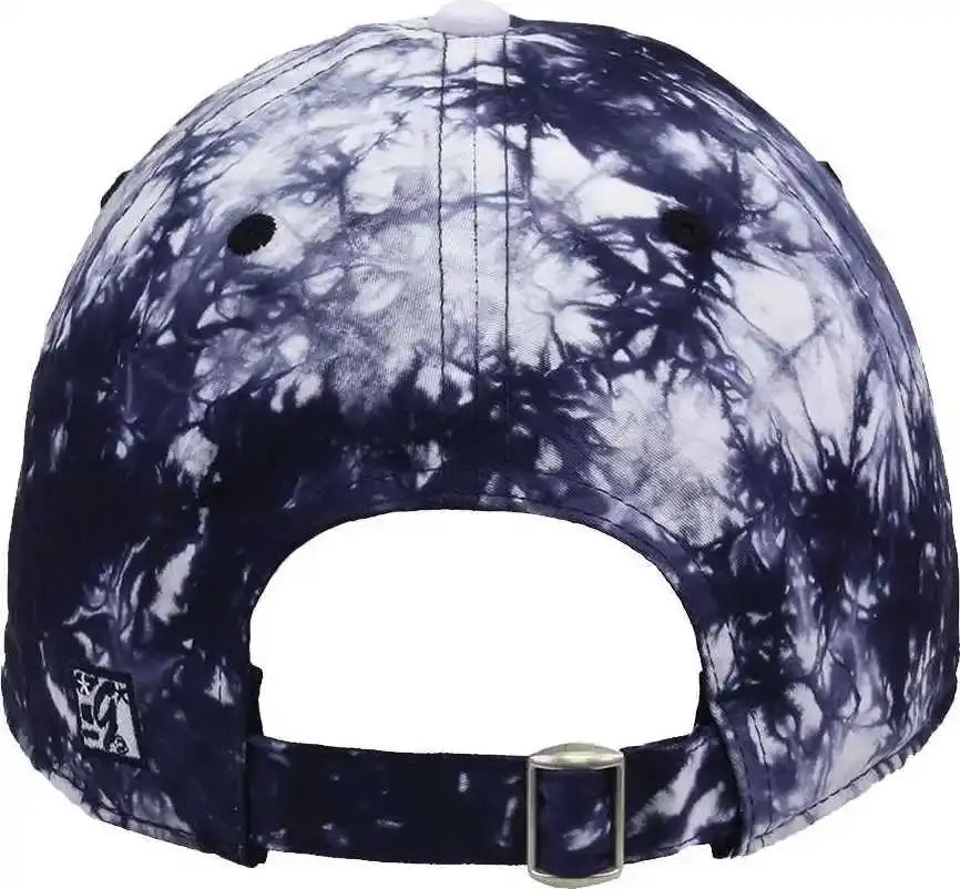 The Game Gb482 Asbury Tie-dyed Twill Cap - Navy Tonal