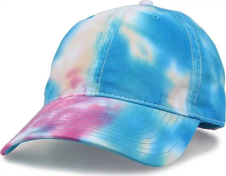 The Game Gb482 Asbury Tie-dyed Twill Cap - Pastel - Multi-colored / 6 5/8’’ - 7