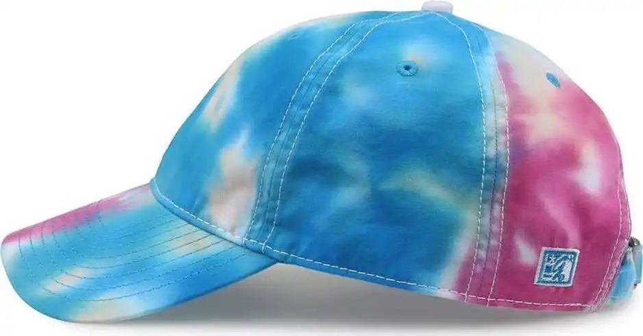 The Game Gb482 Asbury Tie-dyed Twill Cap - Pastel - Multi-colored / 6 5/8’’ - 7