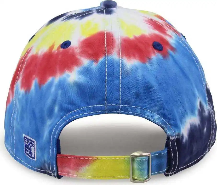 The Game Gb482 Asbury Tie-dyed Twill Cap - Rainbow - Multi-colored / 6 5/8’’ - 7
