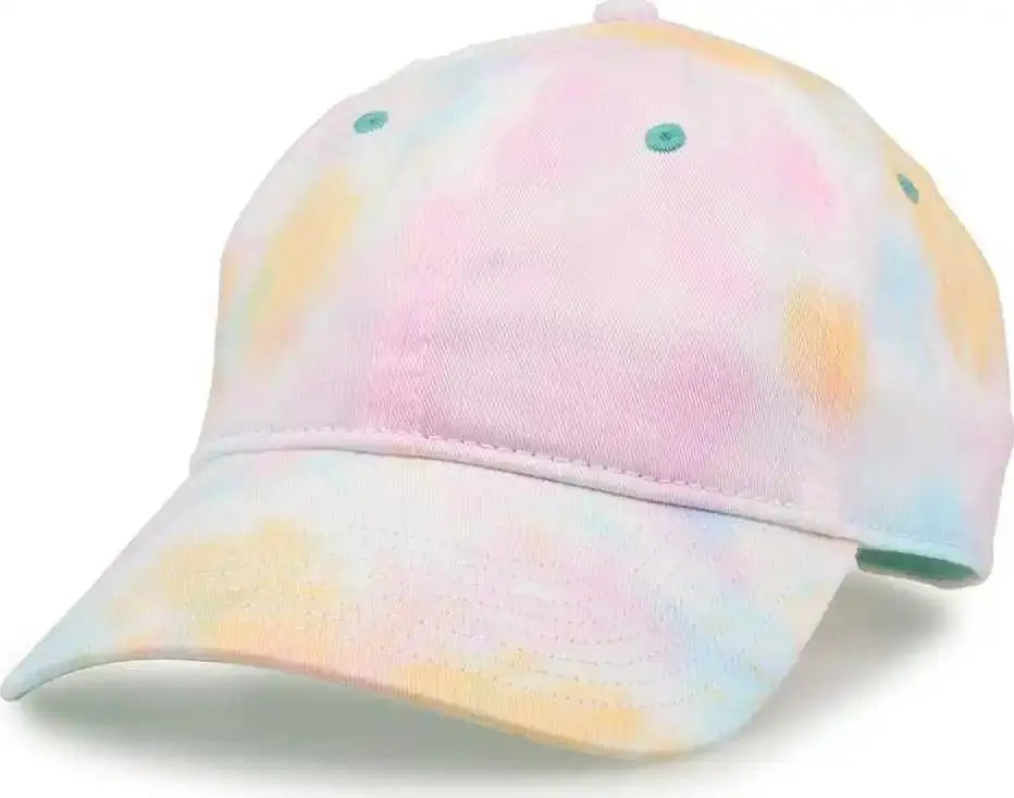 The Game Gb482 Asbury Tie-dyed Twill Cap - Sorbet