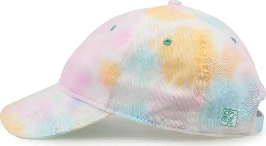 The Game Gb482 Asbury Tie-dyed Twill Cap - Sorbet