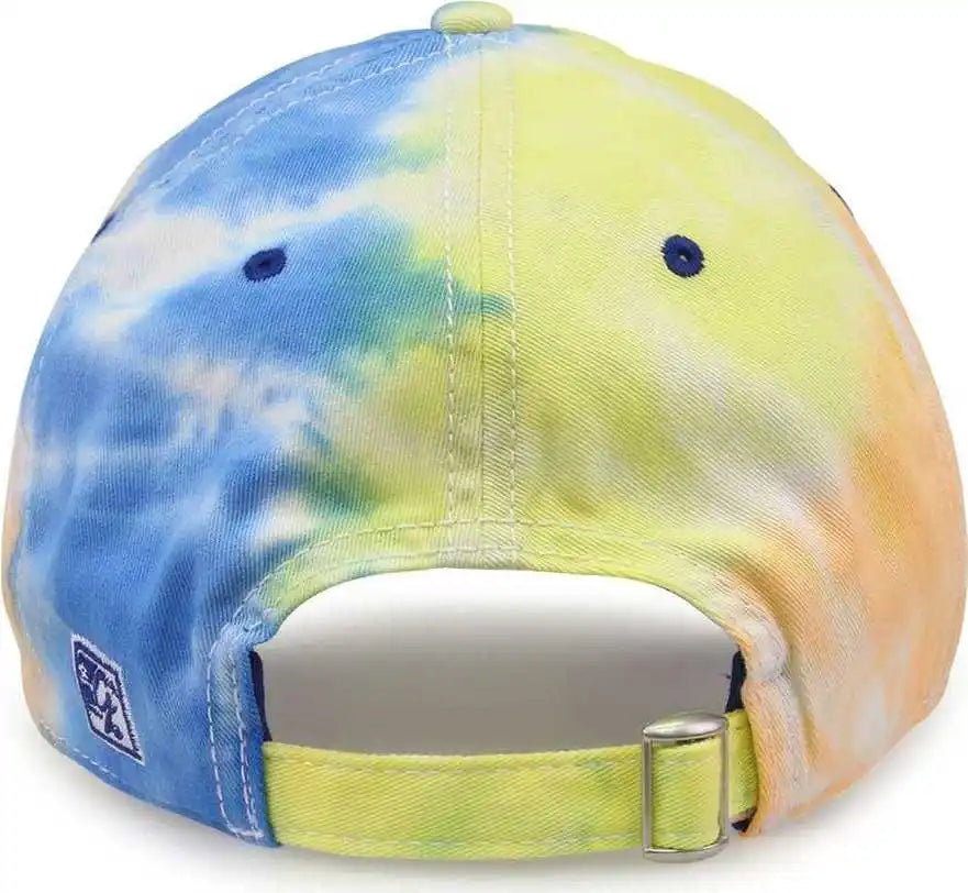 The Game Gb482 Asbury Tie-dyed Twill Cap - Sunrise - Multi-colored / 6 5/8’’ - 7