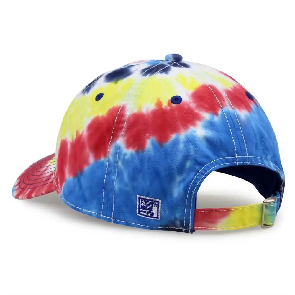 The Game Gb482y Youth Tie Dye Cap Rainbow Multi Colored / one Size Fits Most