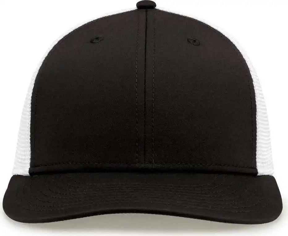 The Game Gb483 On-field Gamechanger with Diamond Mesh Cap - Black White - 6 1/2’’ - 3/4’’