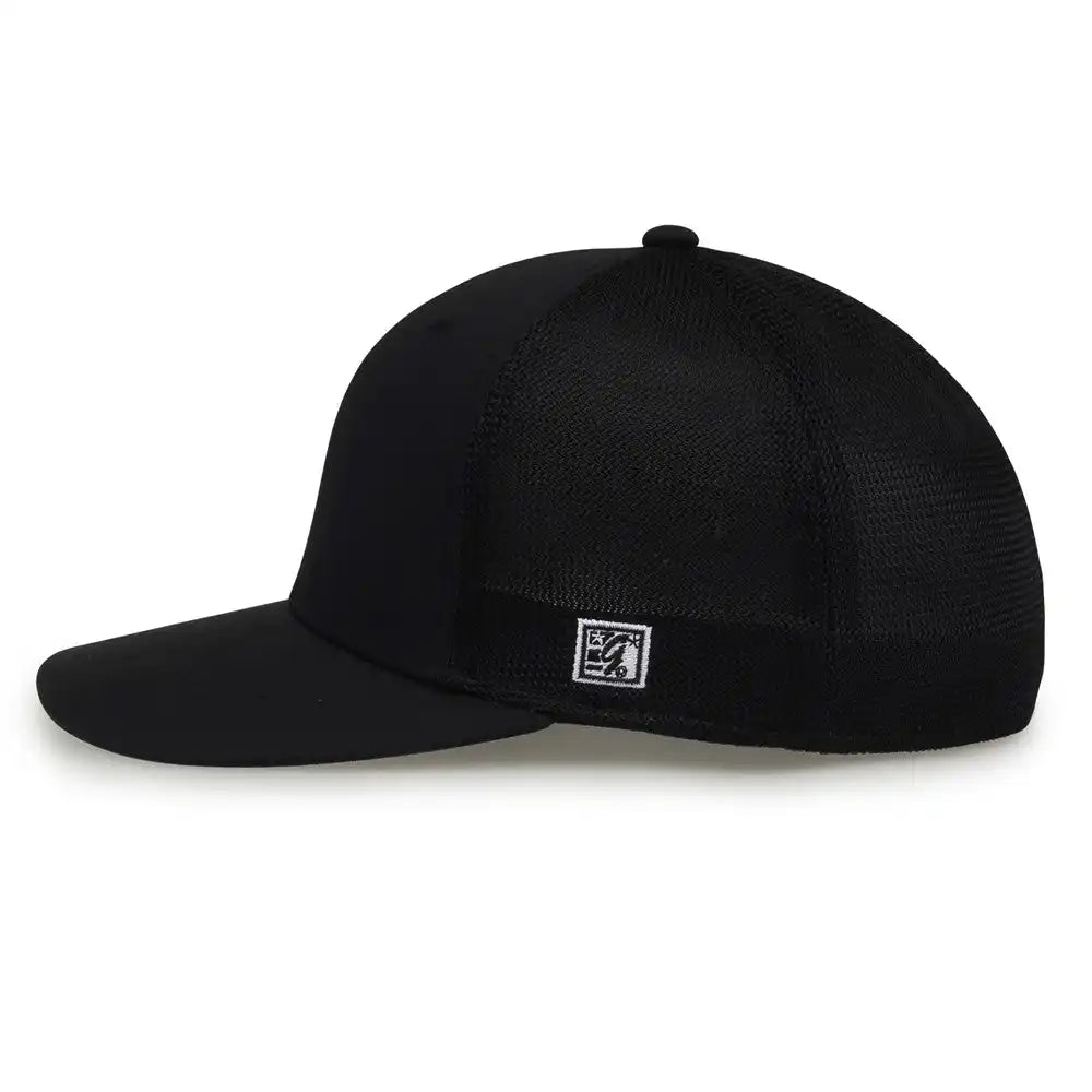 The Game Gb483 on Field Gamechanger with Diamond Mesh Cap Black