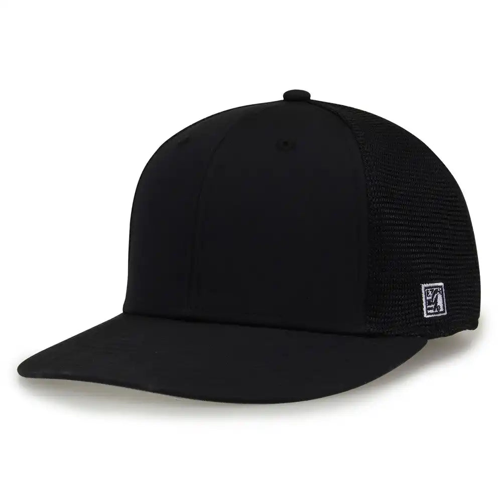 The Game Gb483 on Field Gamechanger with Diamond Mesh Cap Black