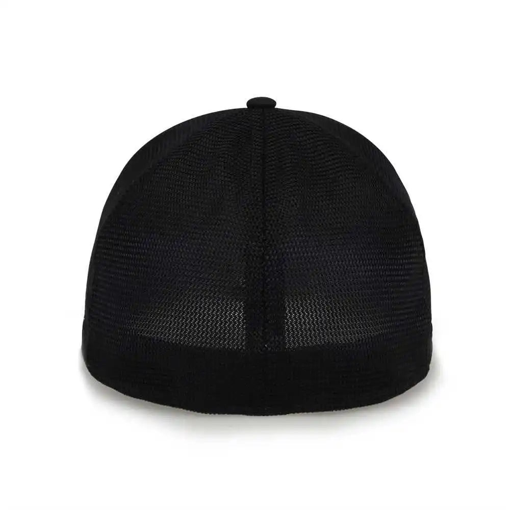 The Game Gb483 on Field Gamechanger with Diamond Mesh Cap Black