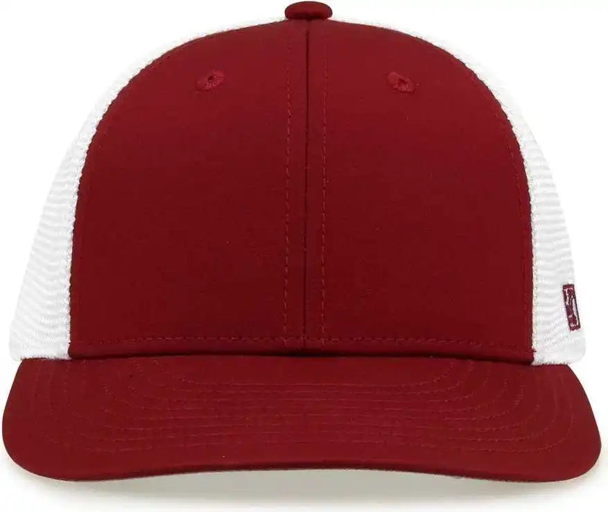 The Game Gb483 on Field Gamechanger with Diamond Mesh Cap Cardinal