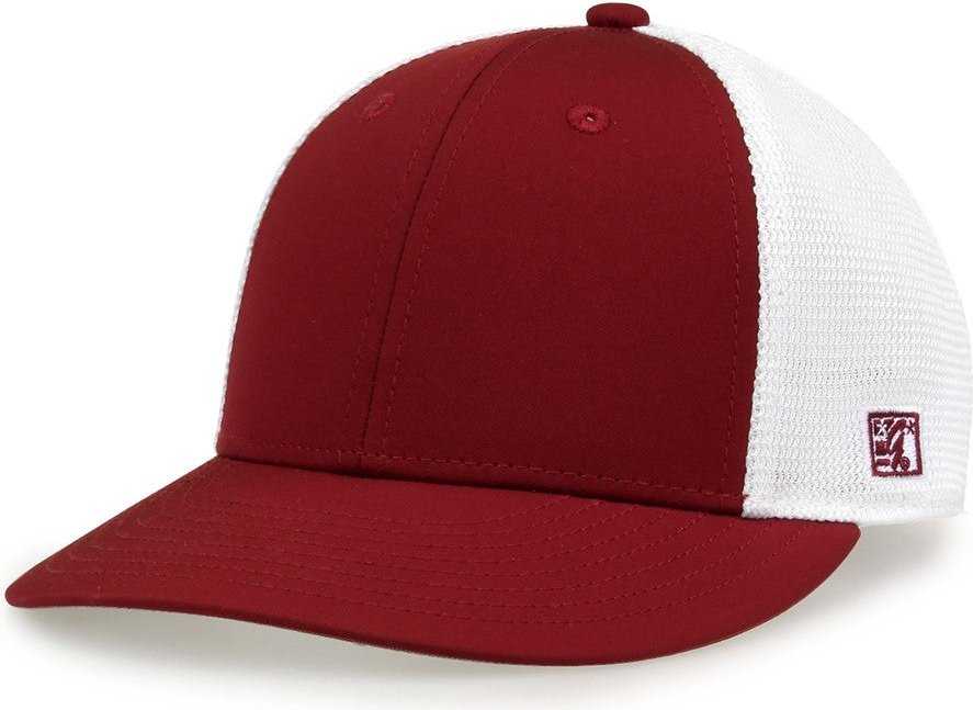 The Game Gb483 On-field Gamechanger with Diamond Mesh Cap - Cardinal - 6 1/2’’ - 3/4’’