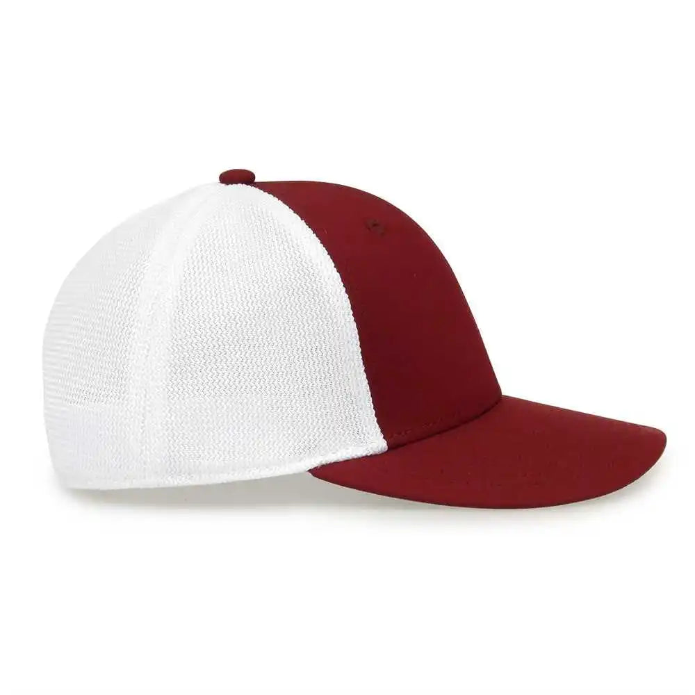 The Game Gb483 on Field Gamechanger with Diamond Mesh Cap Cardinal