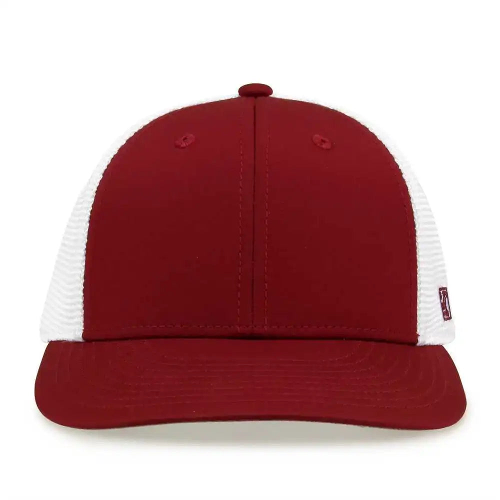 The Game Gb483 on Field Gamechanger with Diamond Mesh Cap Cardinal