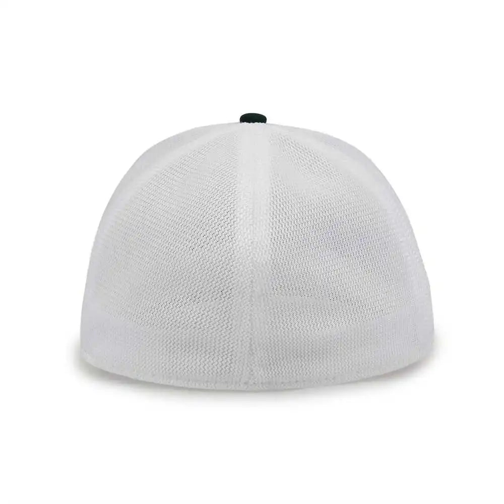 The Game Gb483 on Field Gamechanger with Diamond Mesh Cap Dark Green