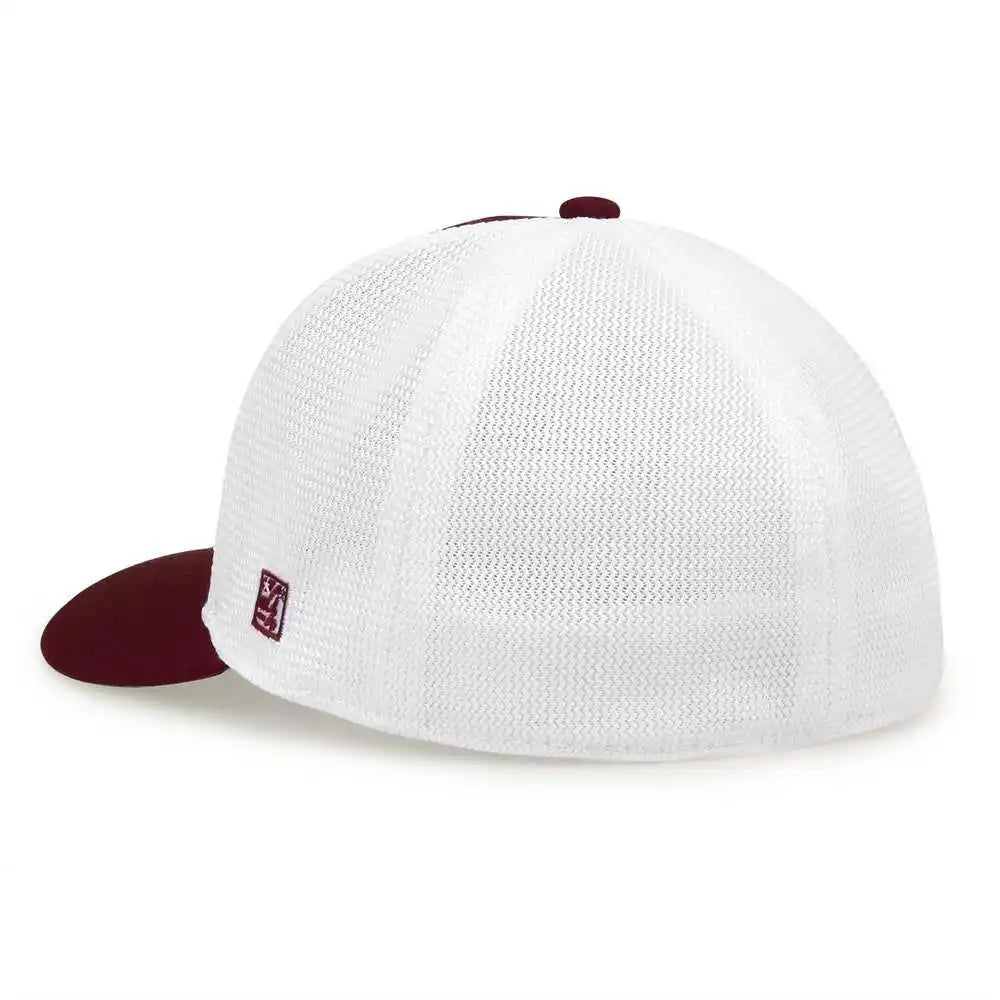 The Game Gb483 On-field Gamechanger with Diamond Mesh Cap - Dark Maroon
