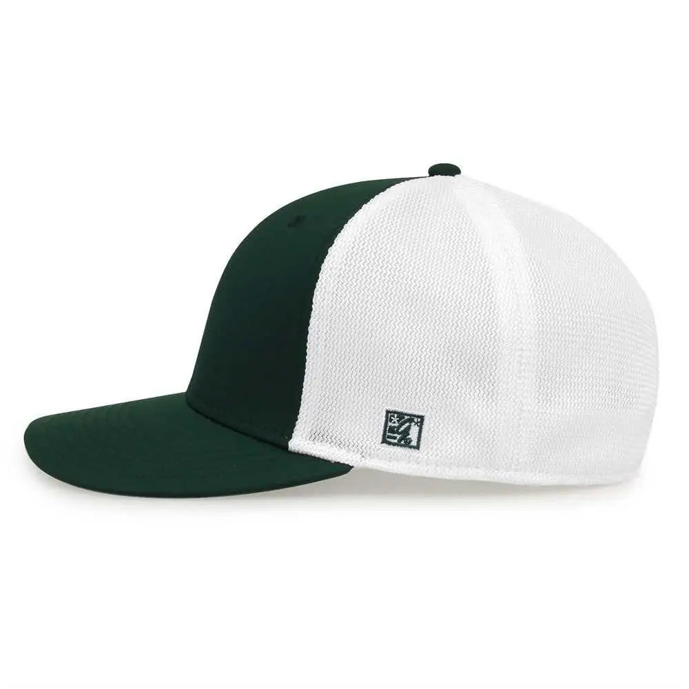 The Game Gb483 On-field Gamechanger with Diamond Mesh Cap - Dark Green
