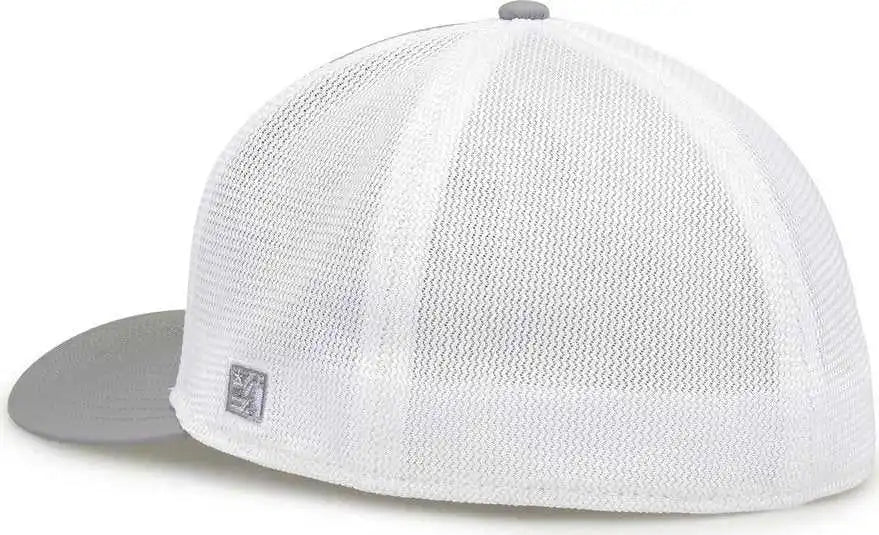 The Game Gb483 On-field Gamechanger with Diamond Mesh Cap - Grey