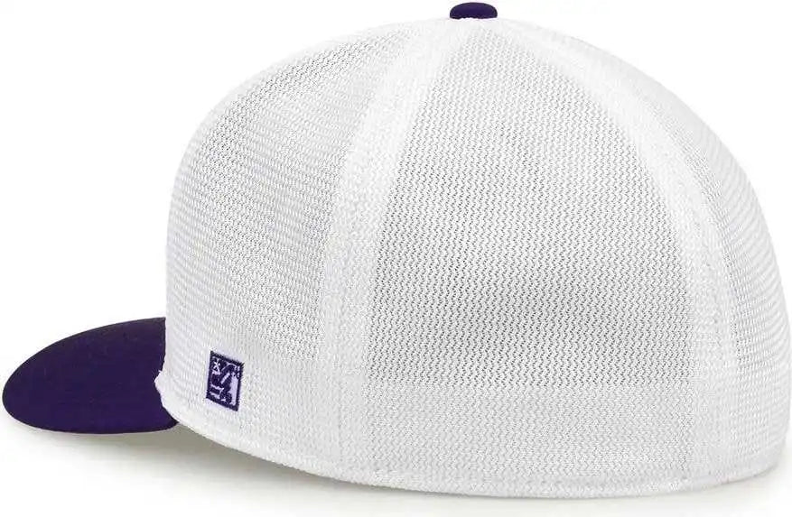 The Game Gb483 on Field Gamechanger with Diamond Mesh Cap Purple