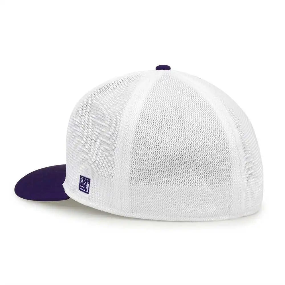 The Game Gb483 on Field Gamechanger with Diamond Mesh Cap Purple