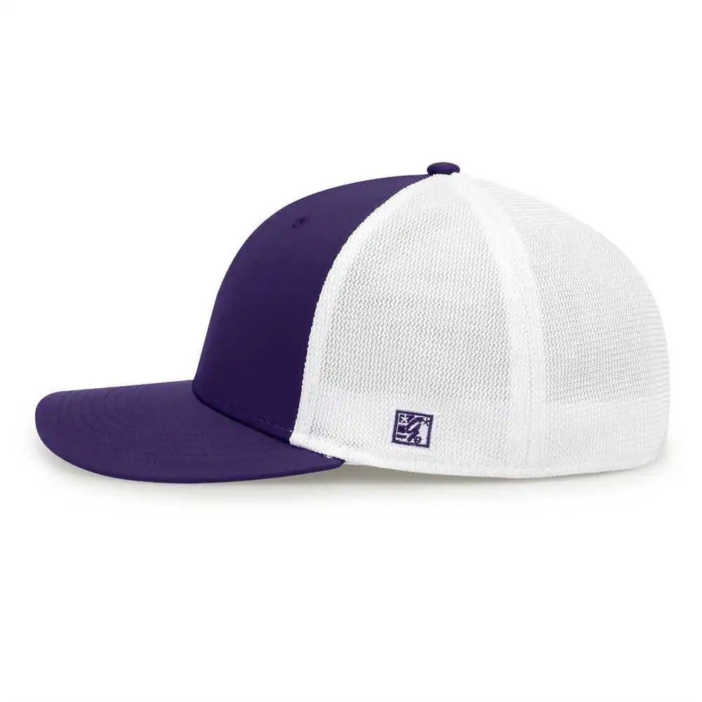 The Game Gb483 on Field Gamechanger with Diamond Mesh Cap Purple