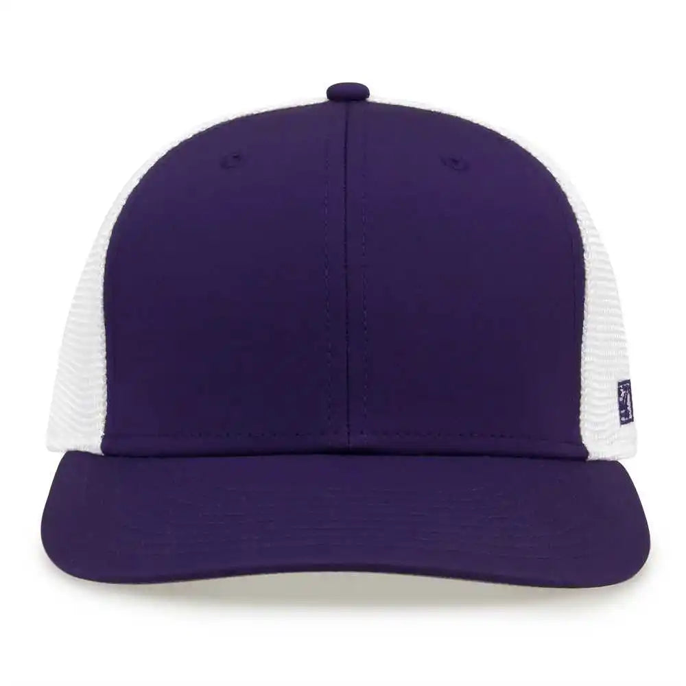 The Game Gb483 on Field Gamechanger with Diamond Mesh Cap Purple