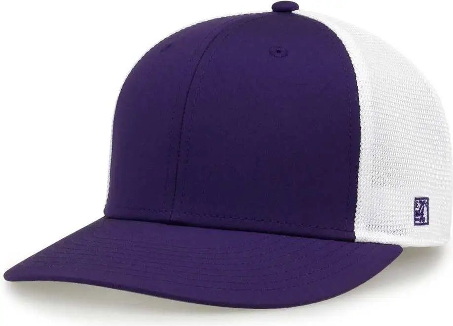 The Game Gb483 On-field Gamechanger with Diamond Mesh Cap - Purple