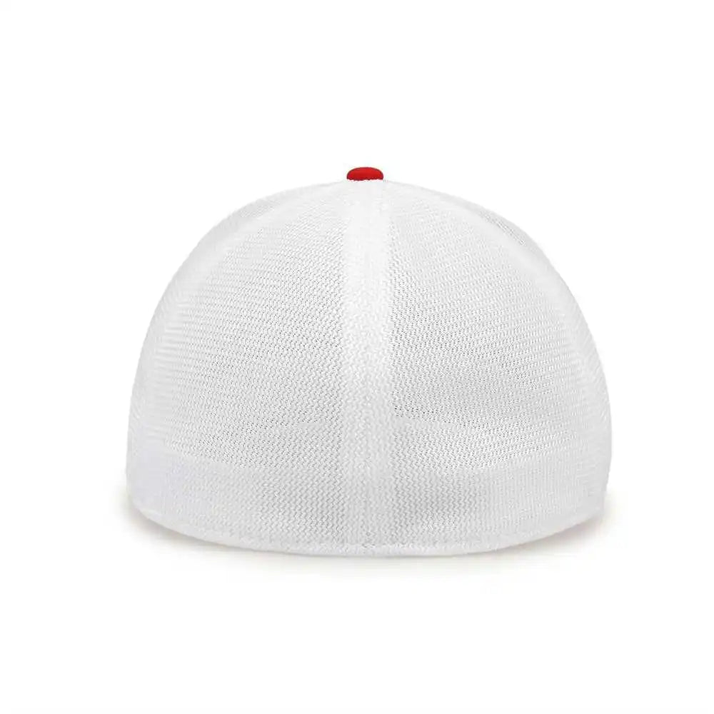 The Game Gb483 on Field Gamechanger with Diamond Mesh Cap Red