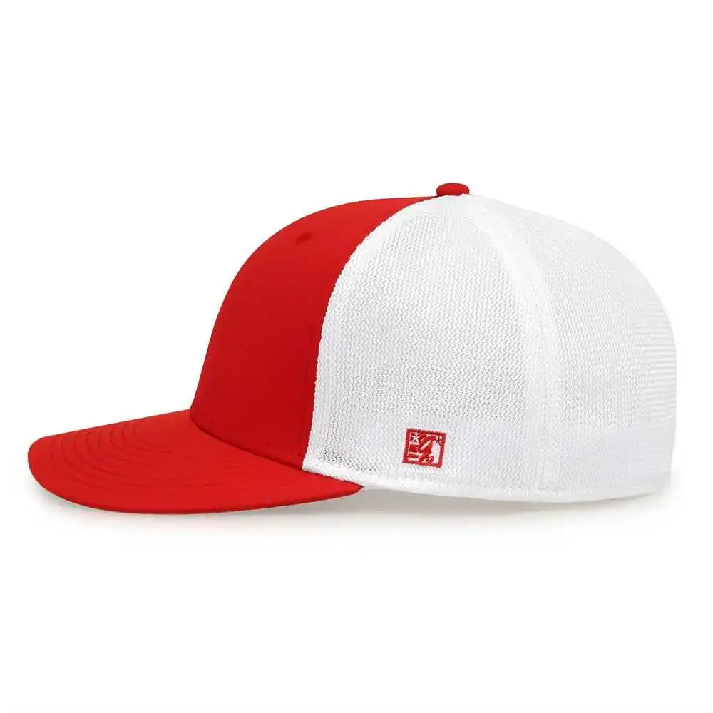 The Game Gb483 on Field Gamechanger with Diamond Mesh Cap Red