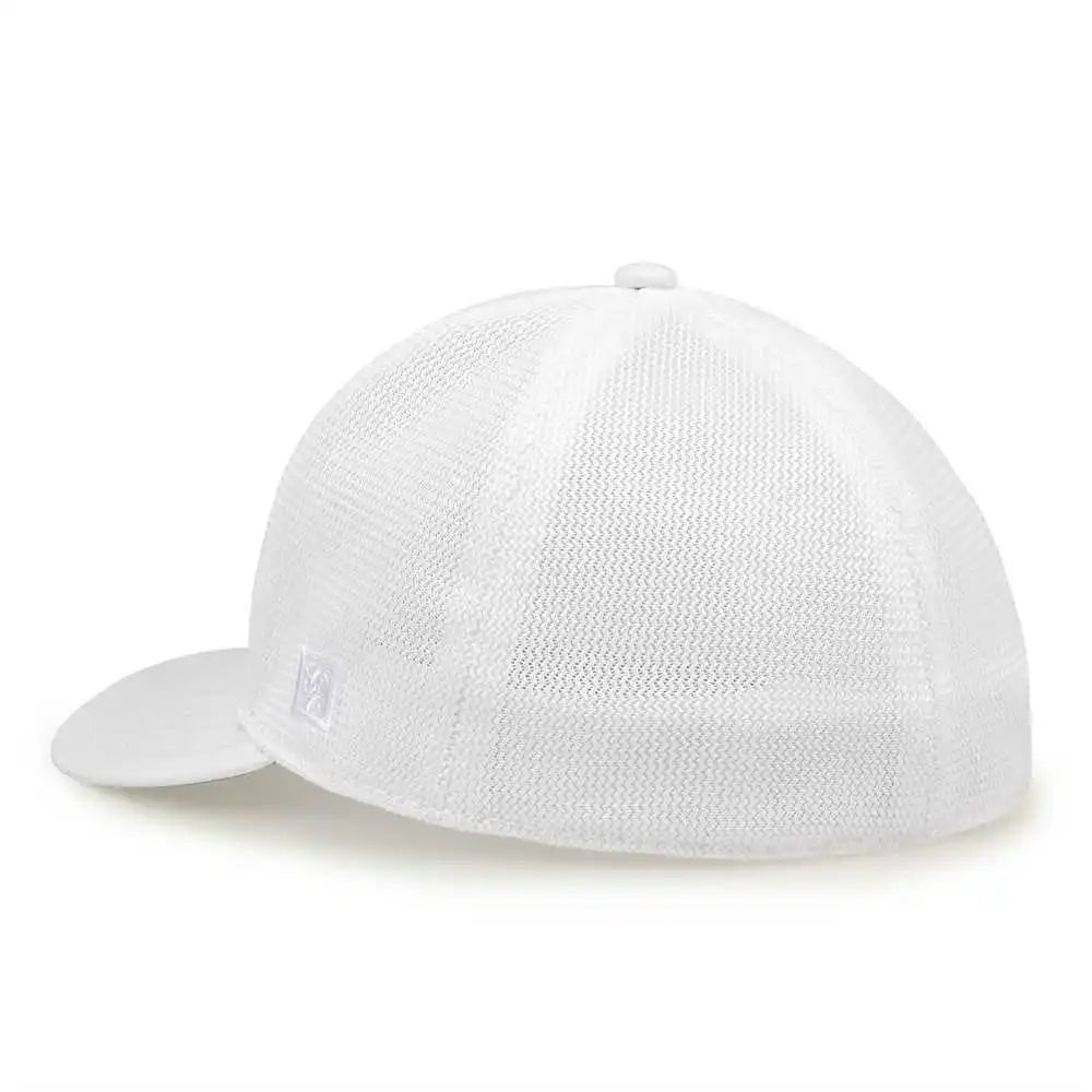 The Game Gb483 on Field Gamechanger with Diamond Mesh Cap White