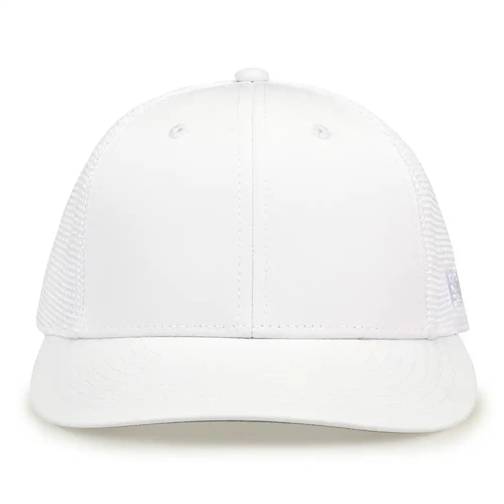 The Game Gb483 on Field Gamechanger with Diamond Mesh Cap White