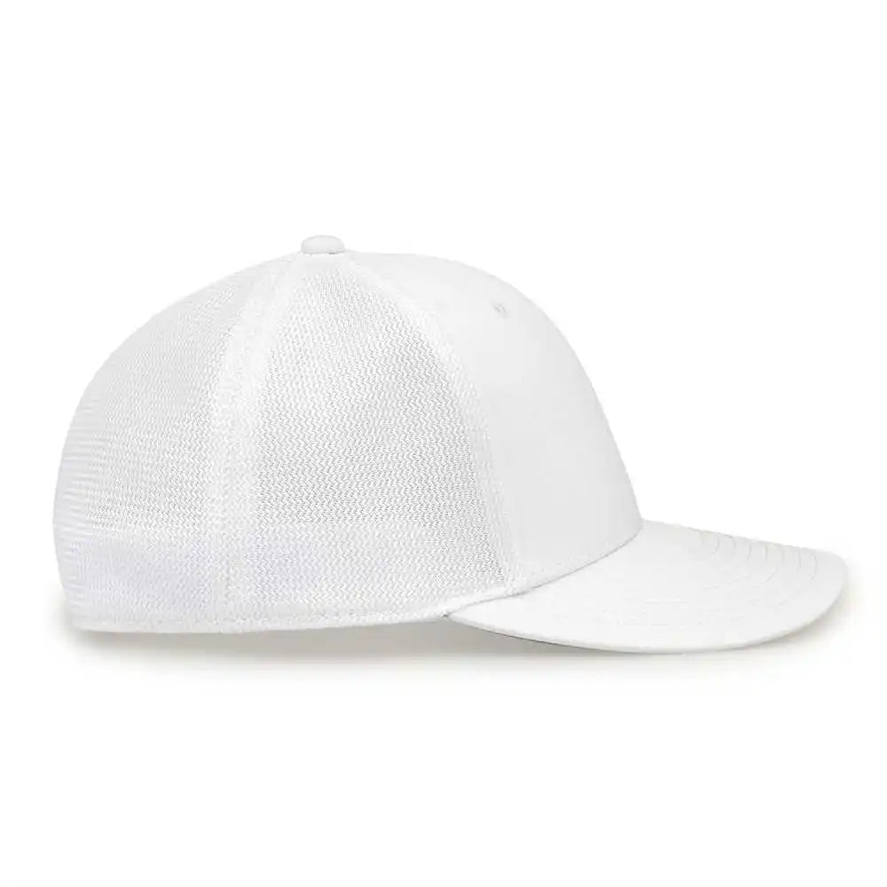 The Game Gb483 on Field Gamechanger with Diamond Mesh Cap White