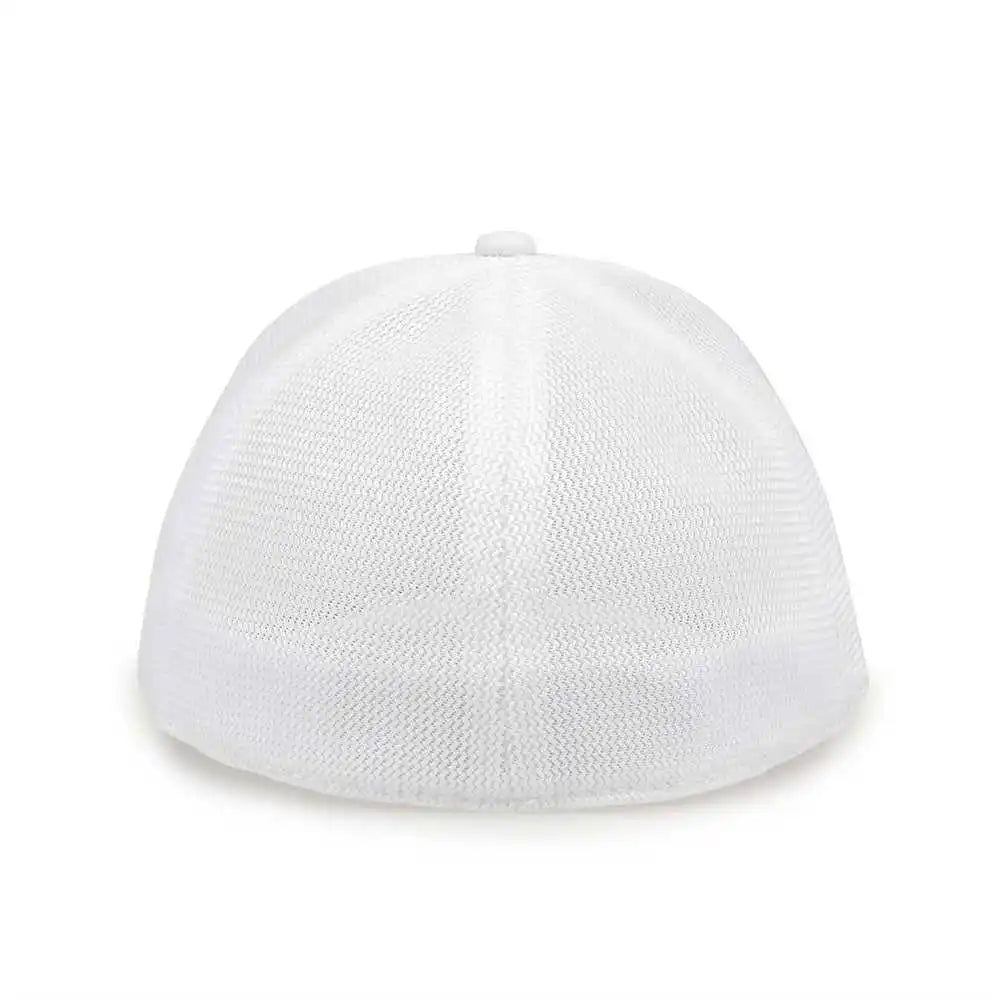 The Game Gb483 on Field Gamechanger with Diamond Mesh Cap White