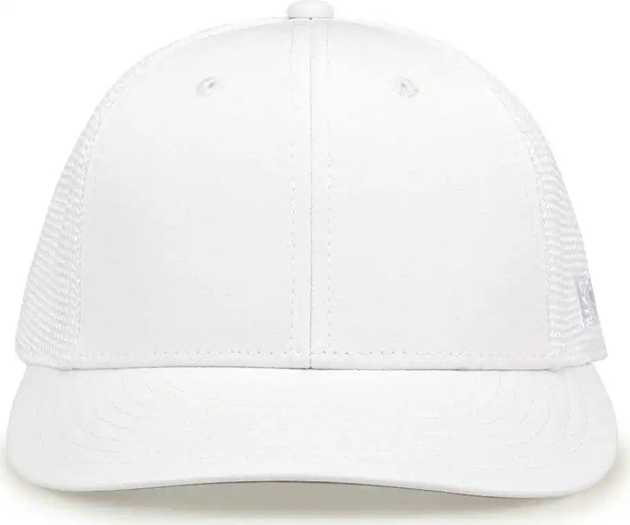 The Game Gb483 on Field Gamechanger with Diamond Mesh Cap White