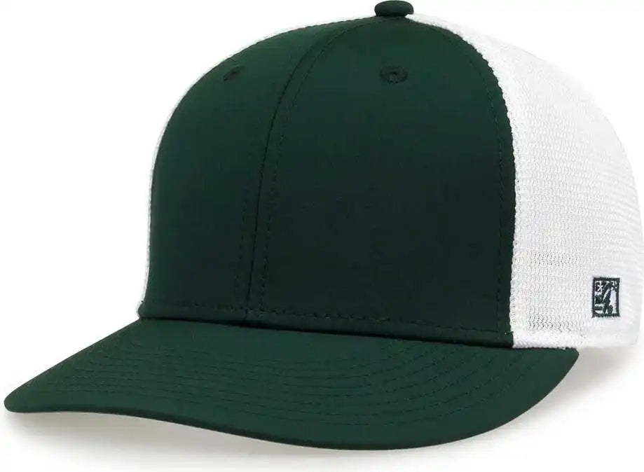 The Game Gb483a Gamechanger and Diamond Mesh Adjustable Cap Dark Green Forest / one Size Fits Most