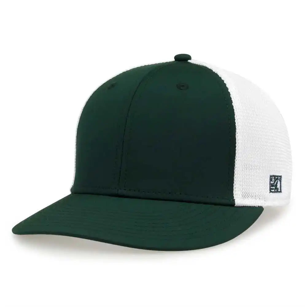 The Game Gb483a Gamechanger and Diamond Mesh Adjustable Cap Dark Green Forest / one Size Fits Most