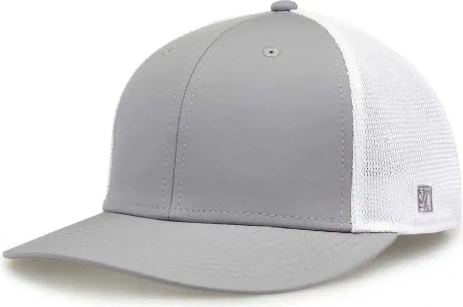 The Game Gb483a Gamechanger and Diamond Mesh Adjustable Cap - Grey - Gray / one Size Fits Most