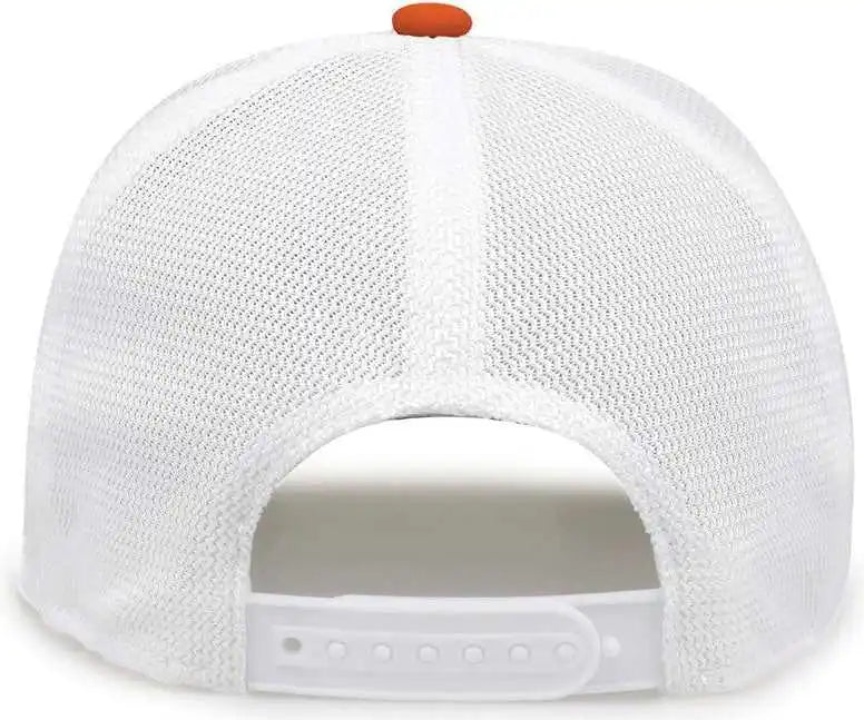 The Game Gb483a Gamechanger and Diamond Mesh Adjustable Cap Orange / Osfm