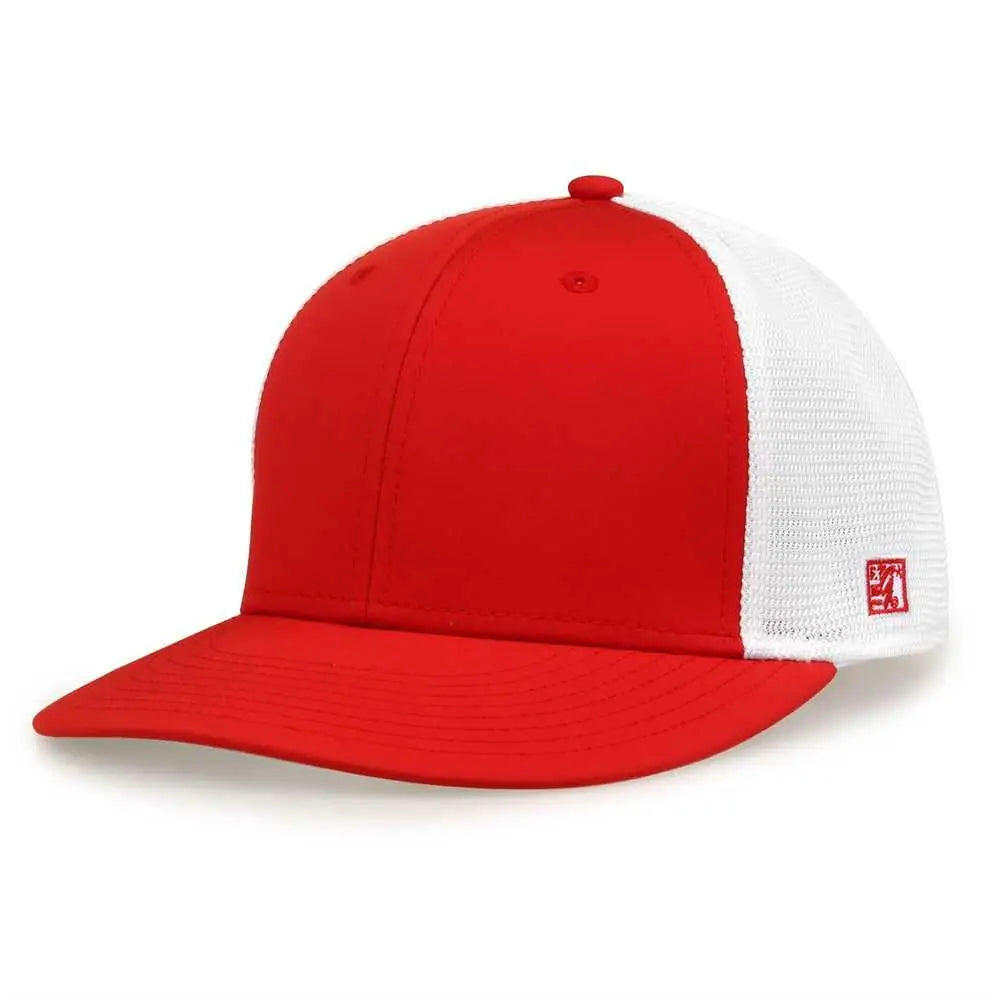 The Game Gb483a Gamechanger and Diamond Mesh Adjustable Cap - Red