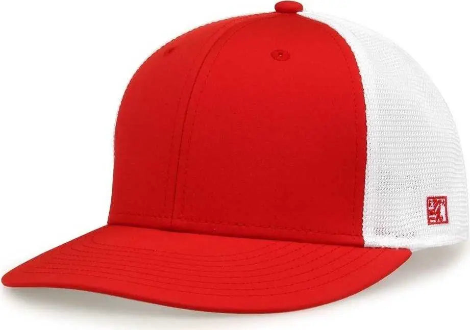 The Game Gb483a Gamechanger and Diamond Mesh Adjustable Cap - Red