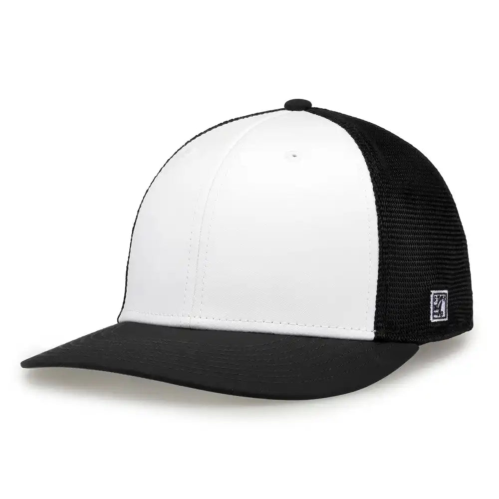 The Game Gb483a Gamechanger and Diamond Mesh Adjustable Cap White Black / one Size Fits Most