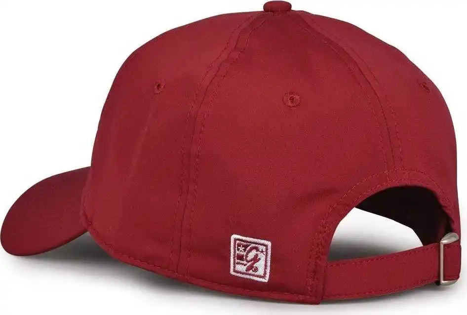 The Game Gb484 Low Profile Gamechanger Cap Cardinal / one Size Fits Most