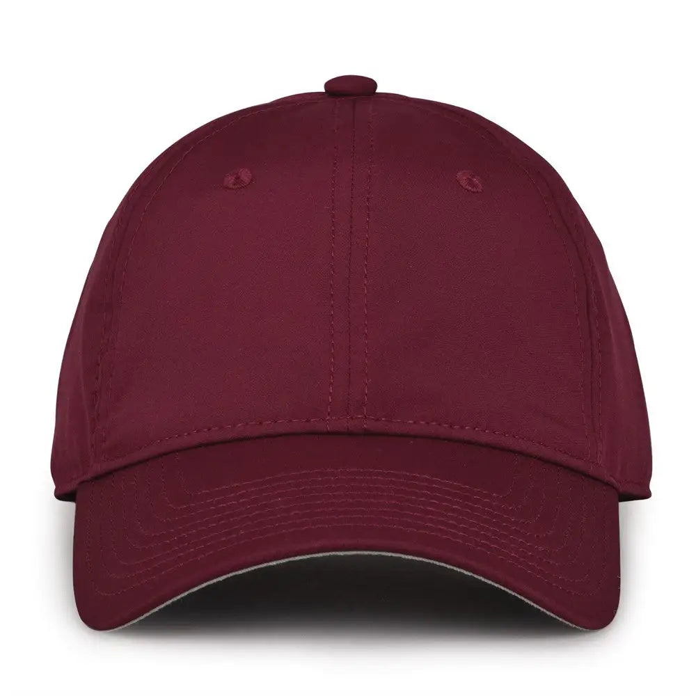 The Game Gb484 Low Profile Gamechanger Cap - Dark Maroon - one Size Fits Most